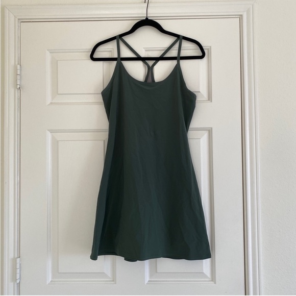 Outdoor Voices The Exercise Dress in Evergreen - Picture 3 of 5